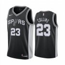 Mens  San Antonio Spurs Zach Collins Black Icon Swingman