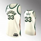 Mens Boston Celtics Larry Bird 2023-24 Cream City Edition Player