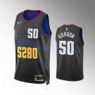Mens Denver Nuggets Aaron Gordon 2023-24 Black City Edition