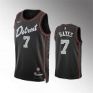 Mens Detroit Pistons Killian Hayes Black 2023-24 City Edition