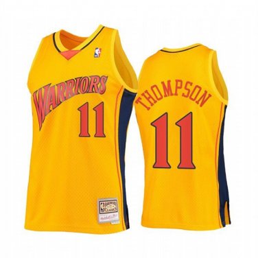 Mens Golden State Warriors Klay Thompson Gold Reload 2.0 Classic Limited