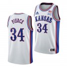 Mens Kansas Jayhawks Paul Pierce White 1990s Throwback College Basketball