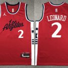 Mens Los Angeles Clippers Kawhi Leonard 2024-25 Statement Edition  Red