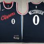Mens Los Angeles Clippers Russell Westbrook 2024-25 Icon Edition  Navy