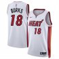 Miami Heat Alec Burks White 2024 Association Edition Stitched Basketball