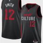 Miami Heat Dru Smith Black 2024 City Edition Stitched Basketball