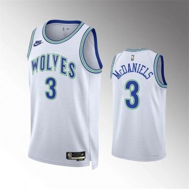 Minnesota Timberwolves Jaden McDaniels 2023-24 Classic Edition  White