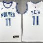 Minnesota Timberwolves Naz Reid White Classic Edition Stitched
