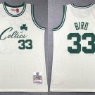 Mitchell & Ness Celtics Larry Bird Basketball  Cream White