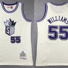 Mitchell & Ness Kings Jason Williams Basketball  Cream White