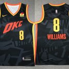 Oklahoma City Thunder Jalen Williams Basketball  Black 2024
