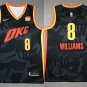 Oklahoma City Thunder Jalen Williams Basketball  Black 2024