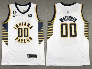 Pacers Bennedict Mathurin  White 2023