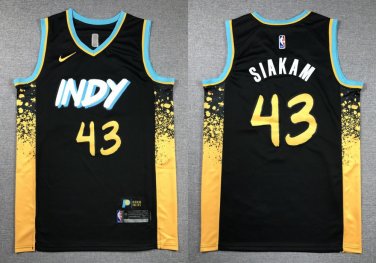 Pacers Pascal Siakam Basketball City  Black