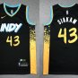 Pacers Pascal Siakam Basketball City  Black