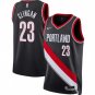 Portland Trail Blazers Donovan Clingan Black 2024 Draft Icon Edition