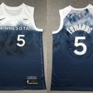 Timberwolves Anthony Edwards City Stitched  Navy Blue 2024