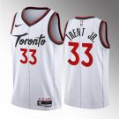 Toronto Raptors Gary Trent Jr. White 2023-24 Association Edition