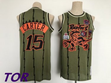 Toronto Raptors Vince Carter Basketball MN  Camo Green