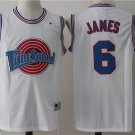 #6 LeBron James White Tune Squad Jerseys