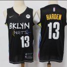 ⚒new 13 Brooklyn Nets  HARDEN black jersey
