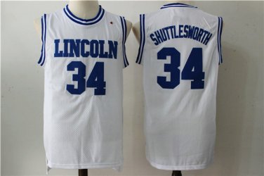 1998 Lincoln #34 Jesus Shuttlesworth Jersey