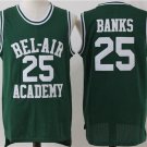 BEL AIR Academy #25 Carlton Banks Jersey Green