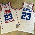bulls No.23 Jordan White Jersey