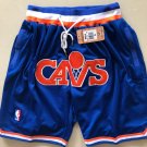JUST DON Cleveland Cavaliers Blue shorts