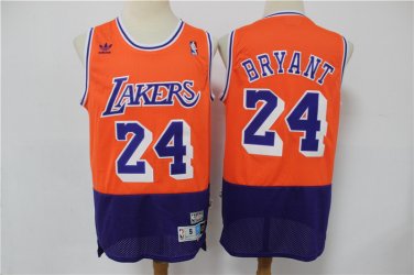 LA Lakers 24# Bryant orange   jersey