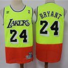 LA Lakers 24# orange Bryant  jersey