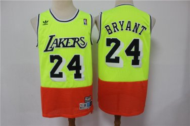 LA Lakers 24# orange Bryant  jersey