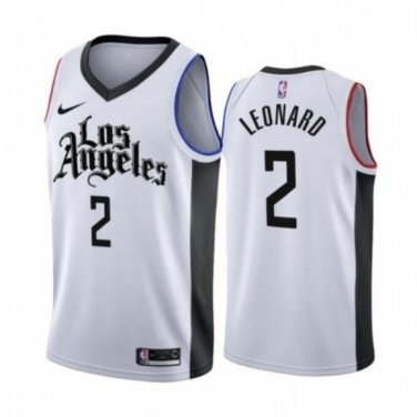 Los Angeles Clippers Kawhi Leonard White Jersey