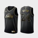 Los Angeles Lakers Kobe Bryant Black Gold Jersey