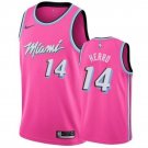 Men's Miami Heat Tyler Herro Pink #14 Jersey