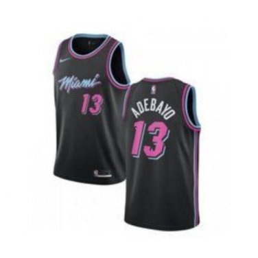 Miami Heat Bam Adebayo Black Jersey