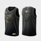 Miami Heat Dwyane Wade Black Gold Jersey