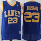 MICHAEL JORDAN #23 LANEY  JERSEY BLUE