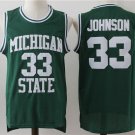Michigan State Spartans 33 Johnson Green  Jersey