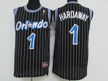 Orlando Magic  #1  Hardaway black jersey