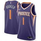 Phoenix Suns #1 Devin Booker Purple Jersey