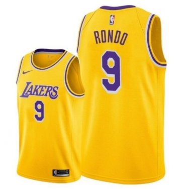 Rajon Rondo Los Angeles Lakers 9 Basketball Jersey