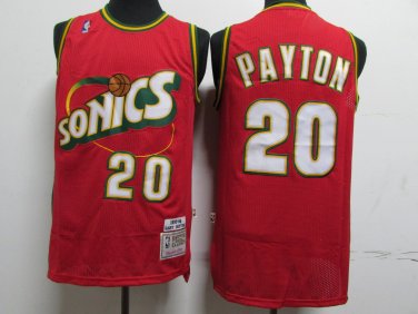 Seattle Supersonics 20#  Paytion  jersey.