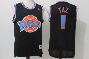 Space Jam Tune Squad Jersey  Taz Black  jersey