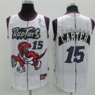 Toronto Raptors 15# Vince Carter White Jersey NBA