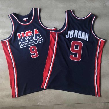 USA dream team  #9   Jordan  jersey