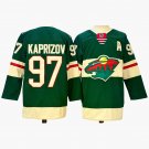 Wild 97# Kirill Kaprizov Home Green Premium Stitched Jersey