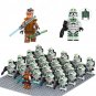 21pcs Star Wars weapon Minifigures set clone troopers Soldier Imperial Stormtrooper x332/C034