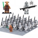21pcs Star Wars Minifigures Set Clone Troopers Stormtroopers LEGO Waxer & Boil SW0128A