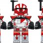 10pcs Clone Commander Ganch Star Wars Minifigure Toys